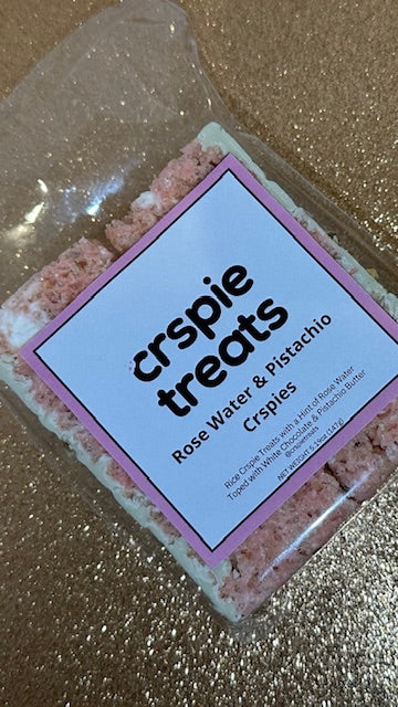 Rose Water &amp; Pistachio Crispie