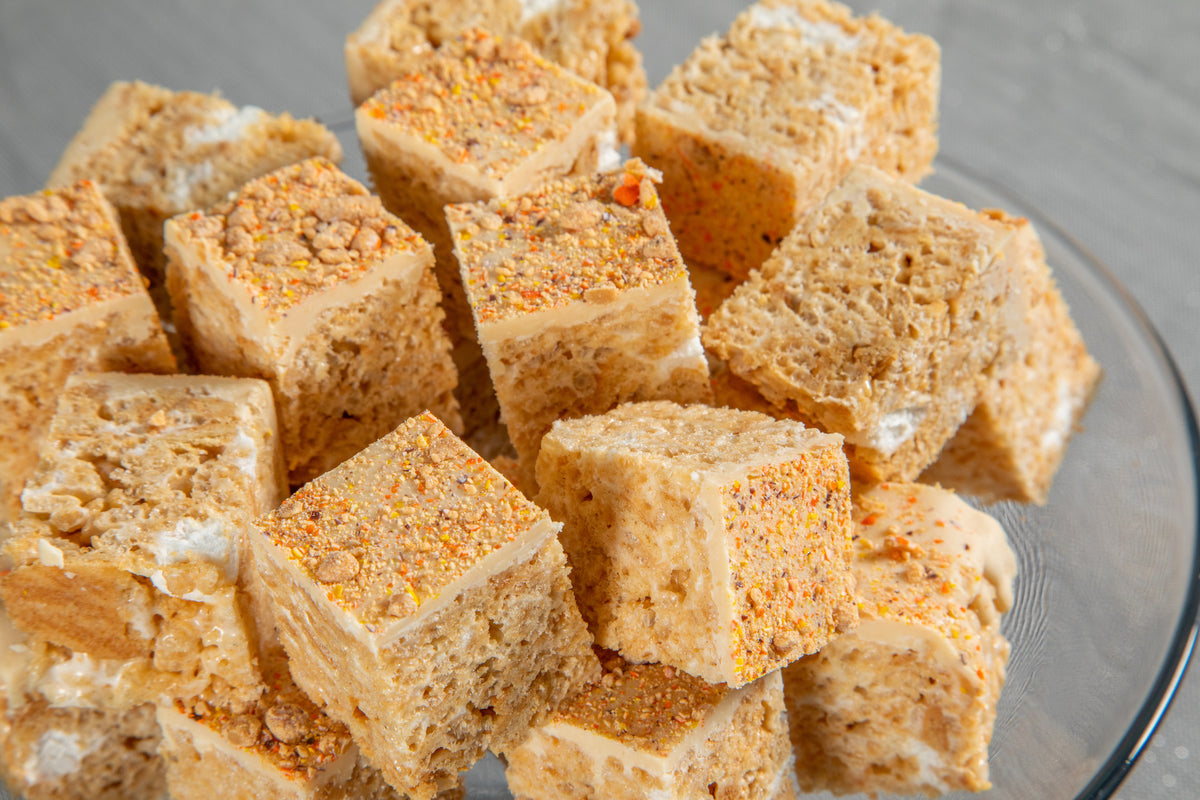 Fluffrnutter Persians FlufferNutter Crispies Nutterbutter Reese's Blend – Crspie Treats